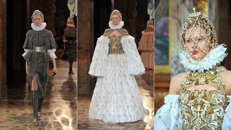 Illustration for article titled McQueen: A Breathtaking Elizabethan Dream for Royals Only